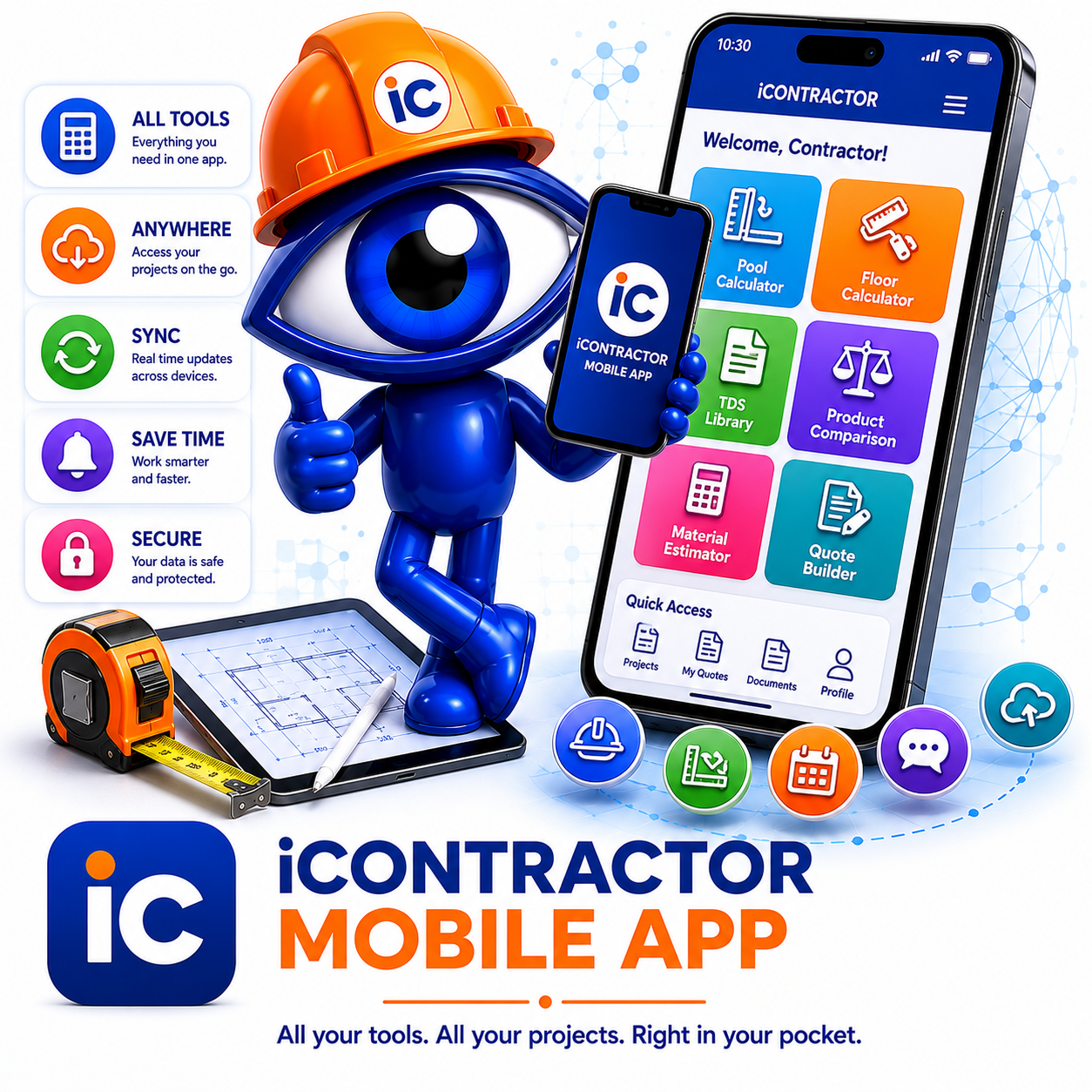 iContractor Toolbox Mascot